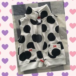 Carter’s vest baby girl 12 mo